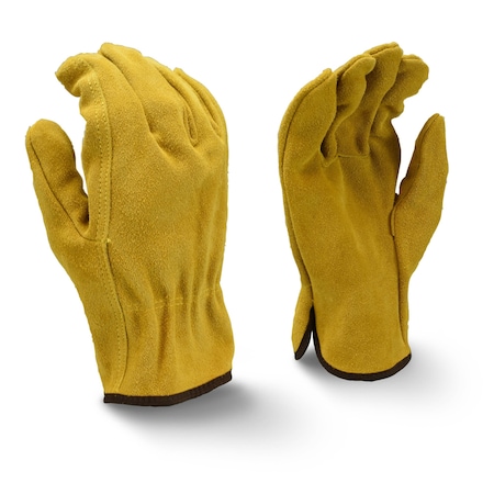 Radians Leather Drivers Gloves, Leather, Russet, L 1 PR RWG4020L